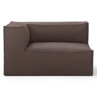Ferm Living, Catena Sofa Armrest Left L400 - Hot Madison - Brown Ferm Living, Catena Sofa Armrest Left L400 - Hot Madison - Brown