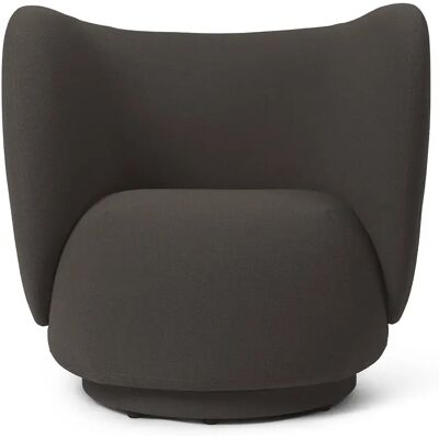 Ferm Living, Rico Lounge sessel Grain - Chocolate Ferm Living, Rico Lounge sessel Grain - Chocolate
