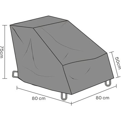 Brafab, Möbelbezug Sessel 80x80 cm Premium Brafab, Möbelbezug Sessel 80x80 cm Premium