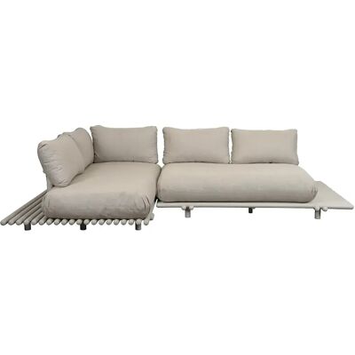 Cane-line, Sticks ecksofa Alu/sand Cane-line, Sticks ecksofa Alu/sand