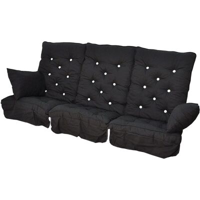 Fritab, Swing Sofa Kissen High Back Schwarz Fritab, Swing Sofa Kissen High Back Schwarz