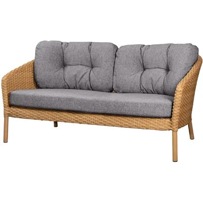 Cane-line, Kissen Set Ocean Dunkelgrau für 2 Sitzer Sofa Cane-line, Kissen Set Ocean Dunkelgrau für 2 Sitzer Sofa