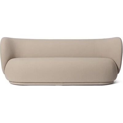 Ferm Living, Rico 3-sitzer sofa Grain - Cashmere Ferm Living, Rico 3-sitzer sofa Grain - Cashmere