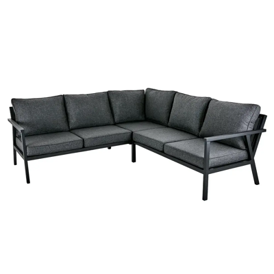 Brafab, Rana Ecksofa niedrig schwarz Brafab, Rana Ecksofa niedrig schwarz