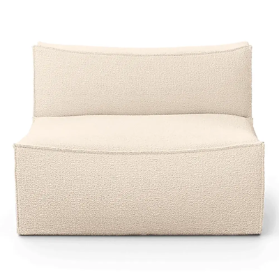 Ferm Living, Catena Sofa Center L100 Wool Boucle - Off-white Ferm Living, Catena Sofa Center L100 Wool Boucle - Off-white