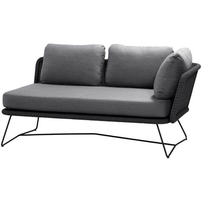 Cane-line, Horizon 2 Sitzer. Sofa Linkes Modul Inkl. Grau Nat Cane-line, Horizon 2 Sitzer. Sofa Linkes Modul Inkl. Grau Nat