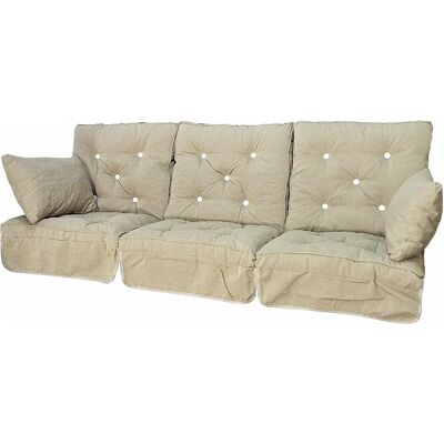 Fritab, Swing Sofa Kissen Low Back Sand Fritab, Swing Sofa Kissen Low Back Sand
