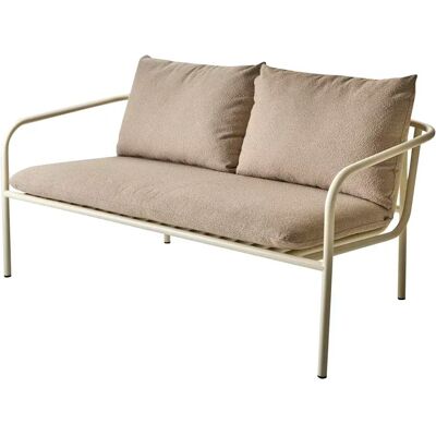 Brafab, Bendt Sofa Teddy Beige/Pearl White Brafab, Bendt Sofa Teddy Beige/Pearl White