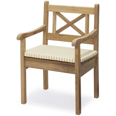 Skagerak, Skagen Golden Yellow Stripe Sitzkissen für Sessel Skagerak, Skagen Golden Yellow Stripe Sitzkissen für Sessel
