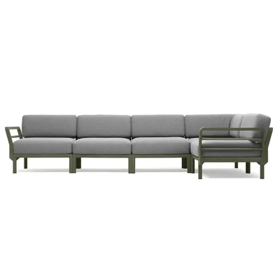 Nardi, Maximo 5 ecksofa Cactus - Lava Nardi, Maximo 5 ecksofa Cactus - Lava
