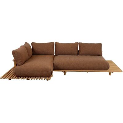 Cane-line, Sticks ecksofa Teak/umber brown Cane-line, Sticks ecksofa Teak/umber brown