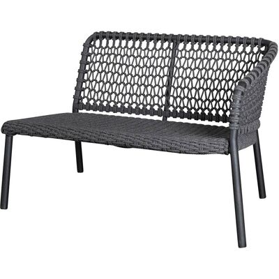 Cane-line - Ocean 2 - Linkes Modul - Dunkelgrau - Sofa Cane-line - Ocean 2 - Linkes Modul - Dunkelgrau - Sofa
