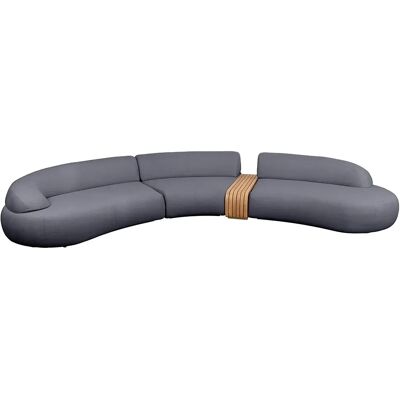 Cane-line, Mellow 5-Sitzer Sofa Grey Cane-line, Mellow 5-Sitzer Sofa Grey