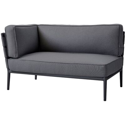 Cane-line, Conic 2 Sitzer Sofa Rechts Grau Cane-line, Conic 2 Sitzer Sofa Rechts Grau