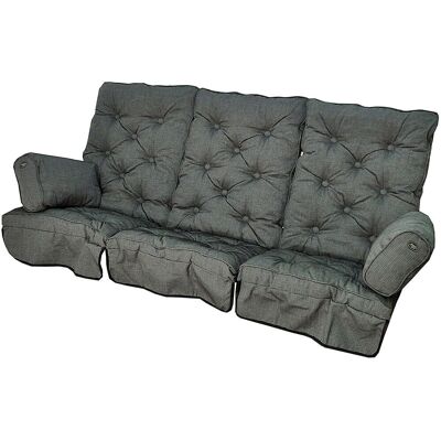 Fritab, Canyon Swing Sofa kissen hochstrukturiert dralon Granit grau Fritab, Canyon Swing Sofa kissen hochstrukturiert dralon Granit grau