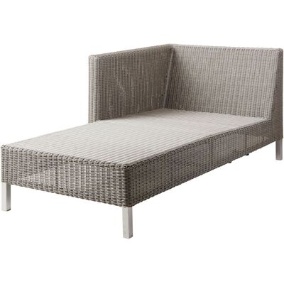 Cane-line Outdoor Connect Sofa Højre - Taupe - Outdoor Sofa Chaiselounge Modul Cane-line Outdoor Connect Sofa Højre - Taupe - Outdoor Sofa Chaiselounge Modul