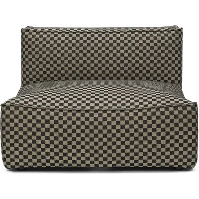 Ferm Living, Catena Sofa Center L100 - Check - Sand/Black Ferm Living, Catena Sofa Center L100 - Check - Sand/Black