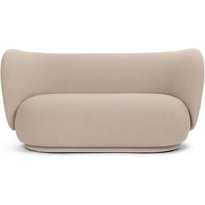 Ferm Living, Rico 2-Sitzer Sofa Grain - Cashmere Ferm Living, Rico 2-Sitzer Sofa Grain - Cashmere
