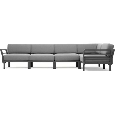 Nardi, Maximo 5 ecksofa Basalto - Lava Nardi, Maximo 5 ecksofa Basalto - Lava