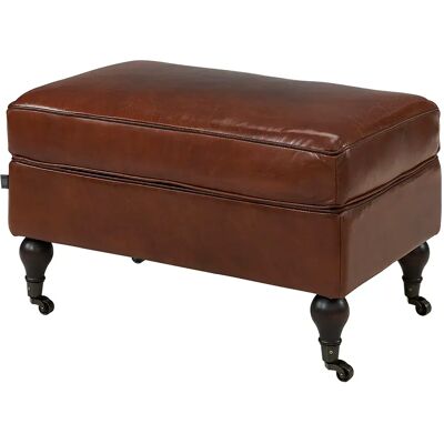 Artwood, Dessau Fußhocker Vintage Brandy leder Artwood, Dessau Fußhocker Vintage Brandy leder