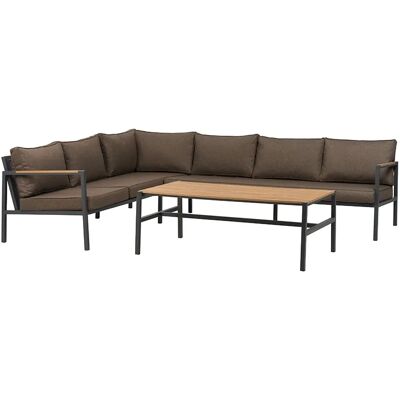 Brafab, Cap Ecksofa Groß Anthracite / Brown Brafab, Cap Ecksofa Groß Anthracite / Brown