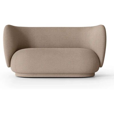 Ferm Living, Rico 2-Sitzer Sofa Boucle - Sand Ferm Living, Rico 2-Sitzer Sofa Boucle - Sand