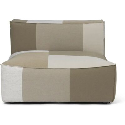 Ferm Living, Catena Sofa Center L100 - Patchwork - Sand Ferm Living, Catena Sofa Center L100 - Patchwork - Sand