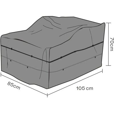 Brafab, Möbelbezug Sessel 85x105 cm Premium Brafab, Möbelbezug Sessel 85x105 cm Premium