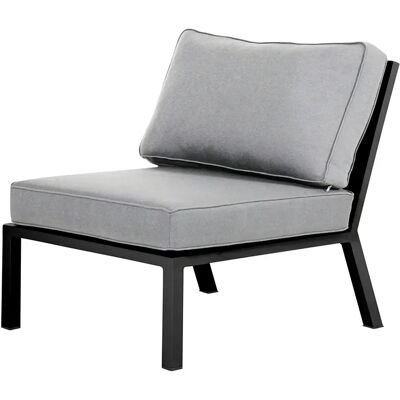 Brafab, Belfort mittlerer teil inklusive Kissen schwarz / Peral Grey Brafab, Belfort mittlerer teil inklusive Kissen schwarz / Peral Grey
