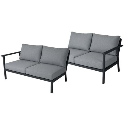 Brafab, Samvaro rechts+linke Seite 2-Sitzer anthrazit Brafab, Samvaro rechts+linke Seite 2-Sitzer anthrazit