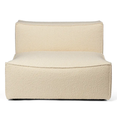 Ferm Living, Catena Sofa Center L100 - Nordic Bouclé - Off-white Ferm Living, Catena Sofa Center L100 - Nordic Bouclé - Off-white