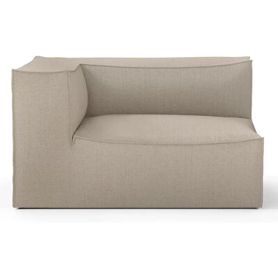 Ferm Living, Catena Sofa Armrest Left L400 - Hot Madison - Sand Ferm Living, Catena Sofa Armrest Left L400 - Hot Madison - Sand