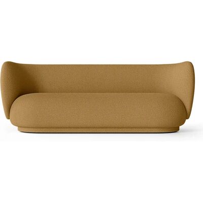 Ferm Living, Rico 3-sitzer sofa Wool Boucle - Sugar Kelp Ferm Living, Rico 3-sitzer sofa Wool Boucle - Sugar Kelp