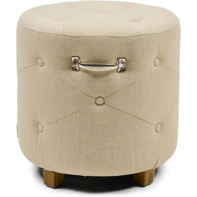 Riviera Maison, Fußhocker Bowery Flax Riviera Maison, Fußhocker Bowery Flax