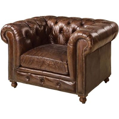 Artwood, Sessel Kensington Leder Vintage Zigarre Artwood, Sessel Kensington Leder Vintage Zigarre