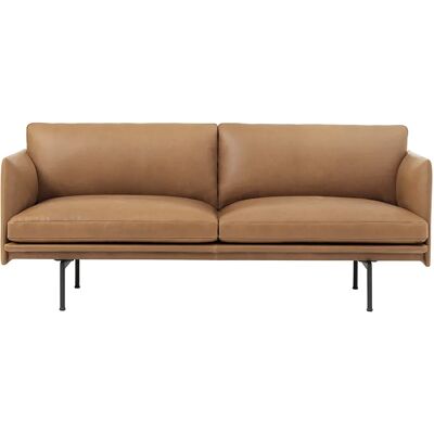 Muuto Outline 2-Sitzer Sofa - Cognac - Skandinavisches Design Muuto Outline 2-Sitzer Sofa - Cognac - Skandinavisches Design