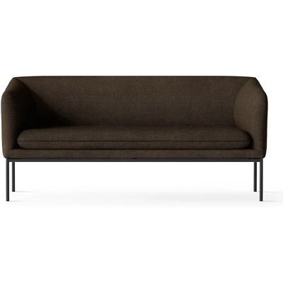 Ferm Living, Sofa 2-Sitzer Turn Hallingdal Dark Brown Ferm Living, Sofa 2-Sitzer Turn Hallingdal Dark Brown