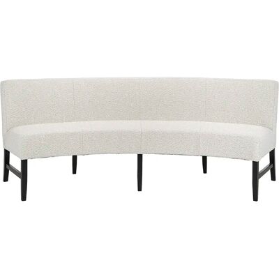 Artwood, Giselle Schlafsofa abgerundet 240 cm Nobu Bouclé creme Artwood, Giselle Schlafsofa abgerundet 240 cm Nobu Bouclé creme