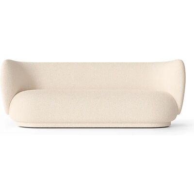 Ferm Living, Rico 3-sitzer sofa Wool Boucle - Off-white Ferm Living, Rico 3-sitzer sofa Wool Boucle - Off-white