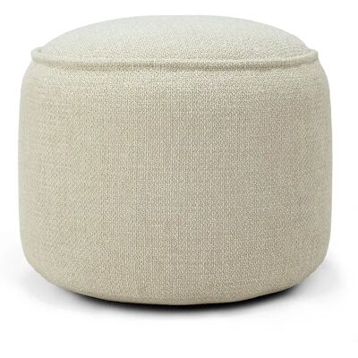 Ethnicraft Donut Outdoorpouf - Designer - Ø 50cm - Beige - Polypropylen Ethnicraft Donut Outdoorpouf - Designer - Ø 50cm - Beige - Polypropylen