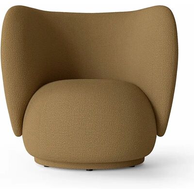 Ferm Living, Rico Lounge sessel Wool Boucle - Sugar Kelp Ferm Living, Rico Lounge sessel Wool Boucle - Sugar Kelp