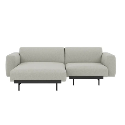 Muuto, In Situ 2-Sitzer-Modulsofa Config 5 - Clay12/Schwarz Muuto, In Situ 2-Sitzer-Modulsofa Config 5 - Clay12/Schwarz