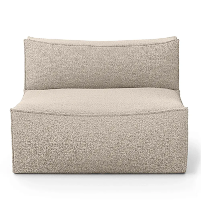 Ferm Living - Catena Center L100 Wool Boucle 108x108 - Natural - Sofa Ferm Living - Catena Center L100 Wool Boucle 108x108 - Natural - Sofa