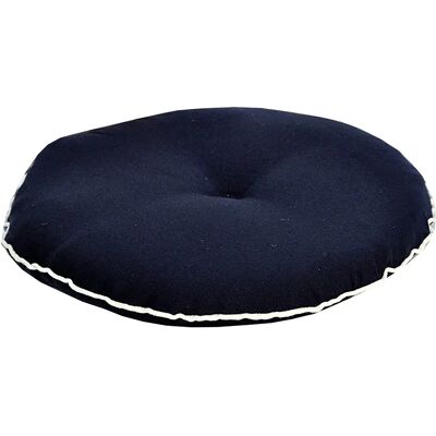 Fritab, Vienna Sitzkissen rund 37 cm Marineblau Fritab, Vienna Sitzkissen rund 37 cm Marineblau