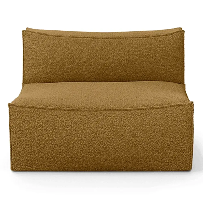 Ferm Living, Catena Sofa Center L100 - Wool Boucle - Sugar Kelp Ferm Living, Catena Sofa Center L100 - Wool Boucle - Sugar Kelp