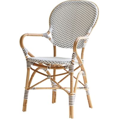 Sika Design, Isabell Sessel grau mit weißem Punkt Sika Design, Isabell Sessel grau mit weißem Punkt