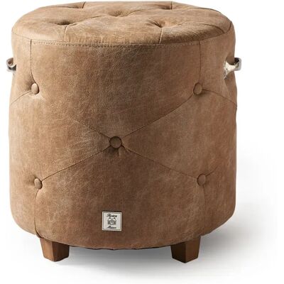 Riviera Maison, Fußhocker Bowery Camel Riviera Maison, Fußhocker Bowery Camel