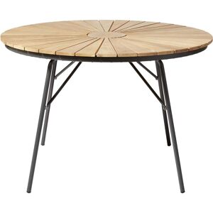 Cinas, Hard & Ellen Gartentisch 130 cm anthrazit/teak Cinas, Hard & Ellen Gartentisch 130 cm anthrazit/teak
