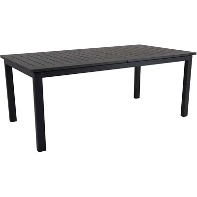 Brafab, Lomma Esstisch 100x194-312 cm schwarz Brafab, Lomma Esstisch 100x194-312 cm schwarz