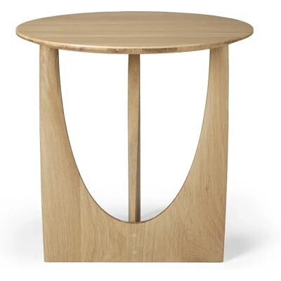 Ethnicraft, Geometrischer Beistelltisch Eiche Ethnicraft, Geometrischer Beistelltisch Eiche